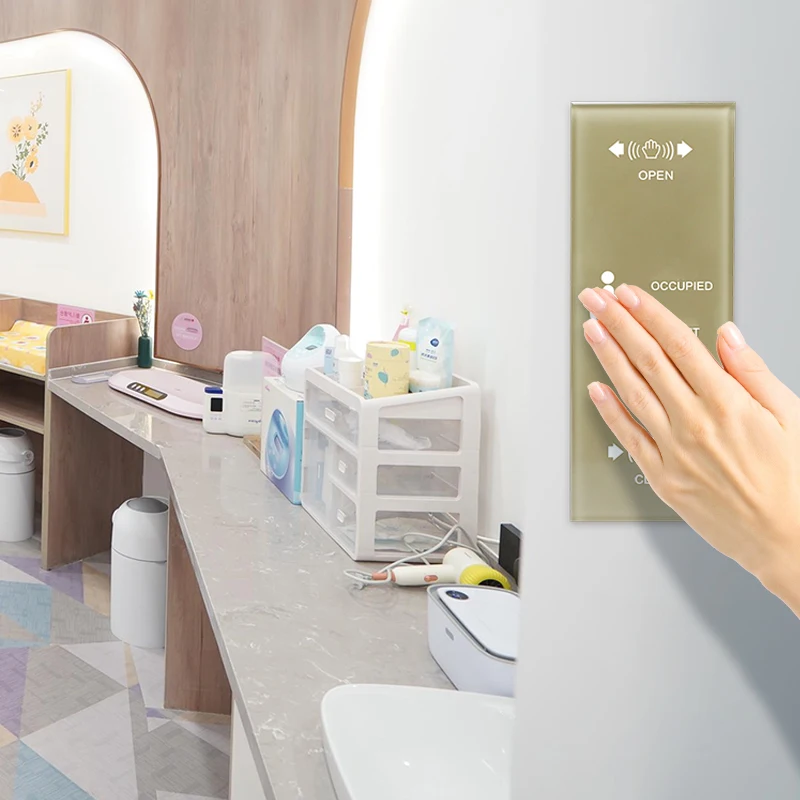 Yoursensor(YS450-L) Touchless Auto Door Switch for Special Room Smart Home Switch Can be Locked