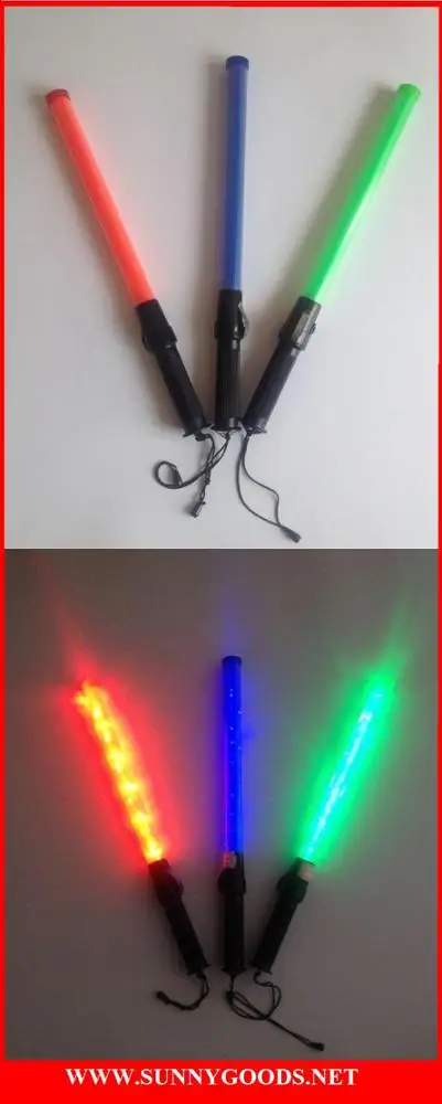 length 52cm blue color road safety traffic control baton