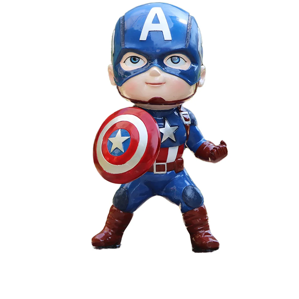 Customized fiberglass sculpture, Marvel Avengers Alliance sculpture