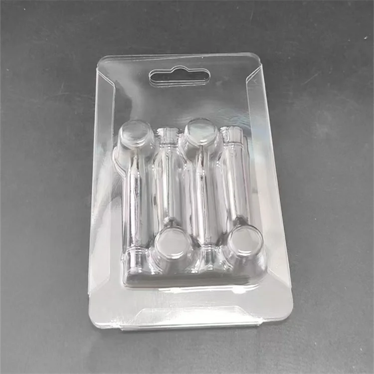 Custom plastic cardboard blister packaging insert paper card