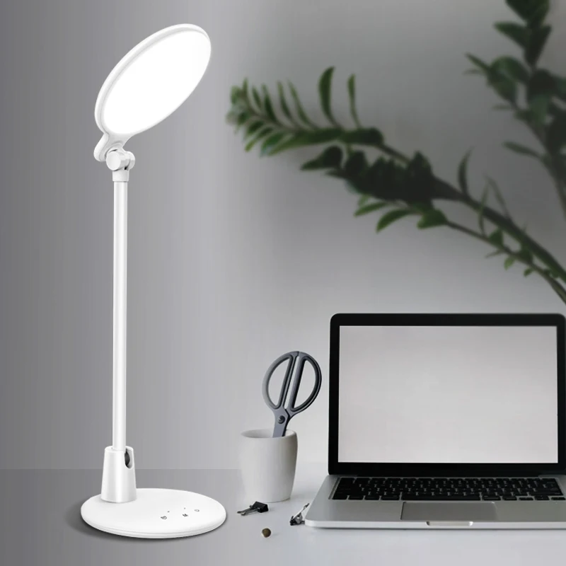 Многоцелевая Беспроводная Светодиодная настольная лампа для дома светодиодная Современная Трехцветная панель Потолочная 80 Д7