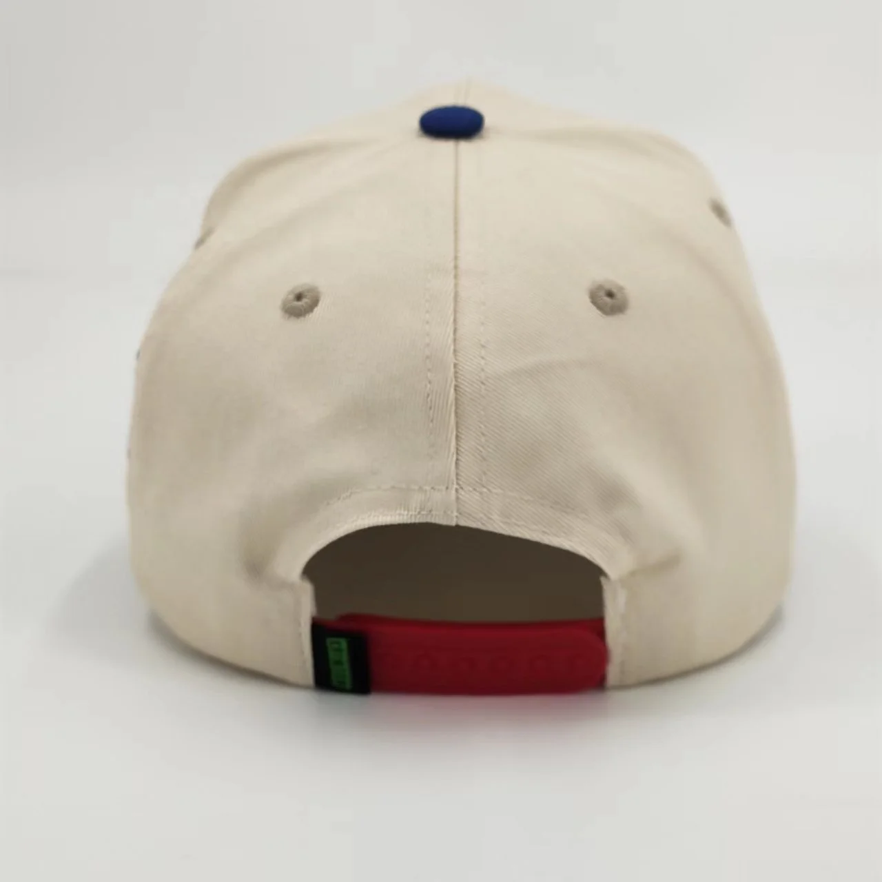 Manufacturer High Quality 3D Embroidery Two Tone Custom Logo Hat Personalized Suede UV Logo On Side 5-Panel Cotton Baseball Caps
