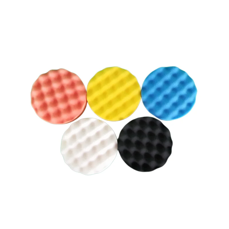 10pcs 3' Polishing Pads Kit Sponge Waxing Buffing Foam Polish Pad Set for Car Sanding, Polishing, Waxing, Sealing Glaze