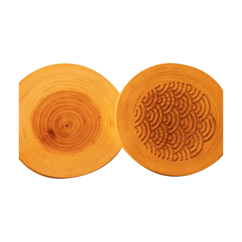 
TENRYU Wood Coaster hand made Craft blanks Design supplies arts from Japan 