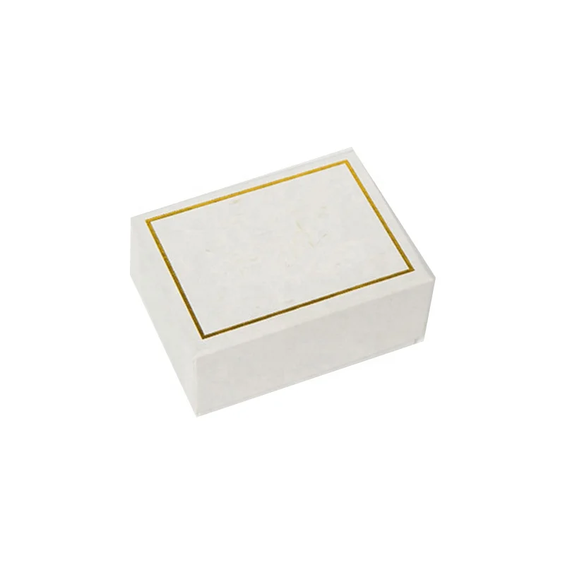 New Arrival Cardboard Macaron Cookie Packaging Box Plain White Cake Box For Bakery