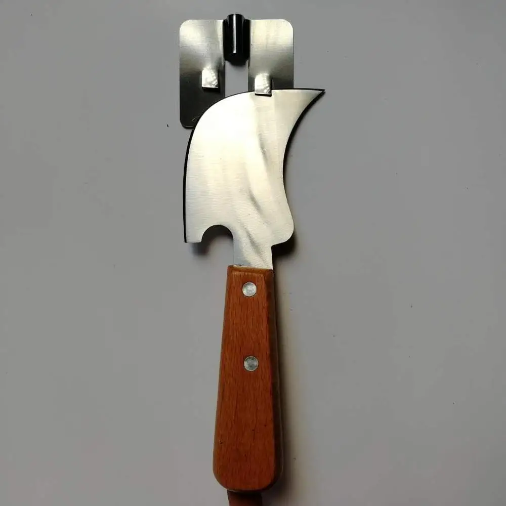 Quarter Moon Knife Steel Moon Crescent Spatula Trimmer For PVC Cutter Vinyl Flooring Weld Standard Crescent Shaped Spatula Knife