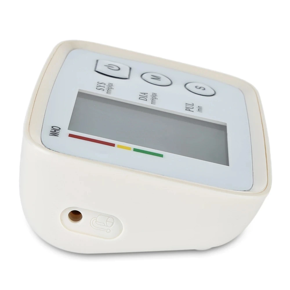 High Quality Digital Machine WHO Indicator BP Monitor Blood Pressure Monitor Tool with Clear LCD Display