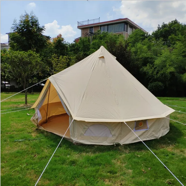 4M Glamping Bell Tents for Boutique Camping and Occasional Family Camping Trips and Festivals