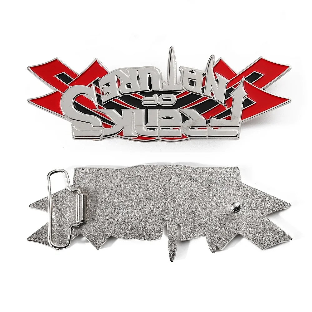 Пользовательские эмалированная пряжка для ремня фирменный логотип металлические пряжки мужчин