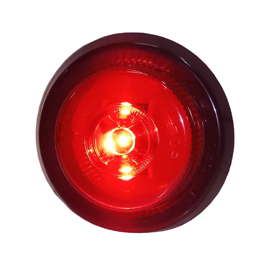 Модель SR-2.5-R/R-MC LED 2 5 дюймов 12 В красные круглые габаритные огни для