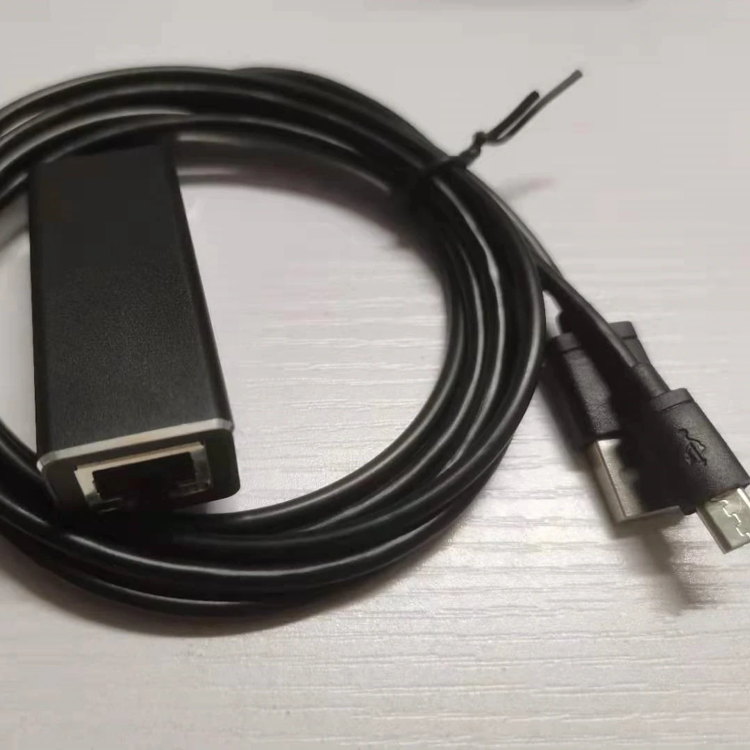 Ethernet Adapter Compatible with Fire TV Stick 4K  Micro USB to RJ45 Ethernet Network Adapter with USB Power Supply 3.3ft Cable