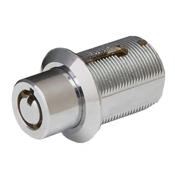 Security Pin Code Key Cylinder Push Locks and Keys Chrome Plated Alloy and Zinc for Luggage Use