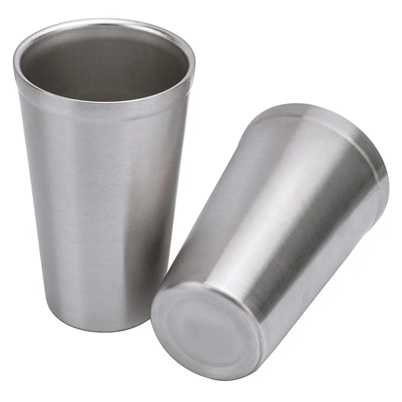 Feiyou New Fashion 17oz Metal Double Wall Thermo Coffee Mug Stainless Steel Travel Reusable Tumbler Cups With Straw And Lid