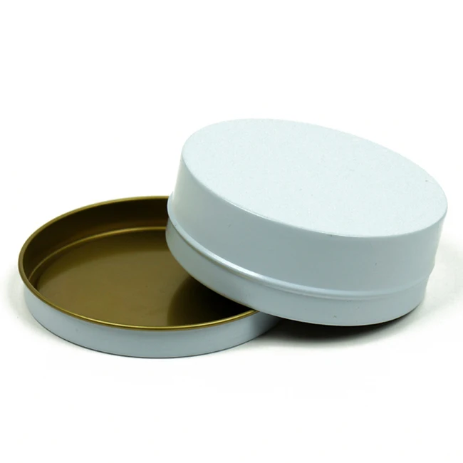 2020 New product Shallow round metal tin can