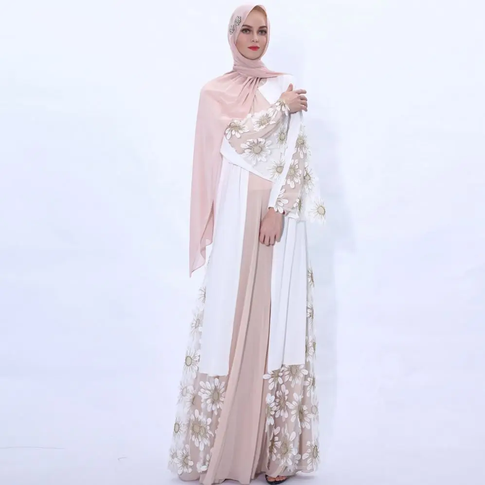 
2020 Manufactory Newest Fall modest women islamic clothing muslim dresses abaya 