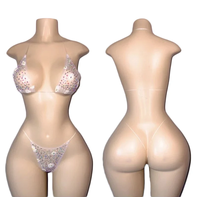 ELITES Ensembles de bikini 3D papillon sans couture Ultimate Dancewear exotiques