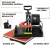 5 in1 heat press machine multifunctional heat press