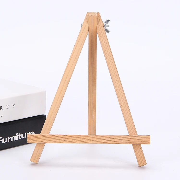 
Factory direct sale solid wood easel children mini wooden tripod 