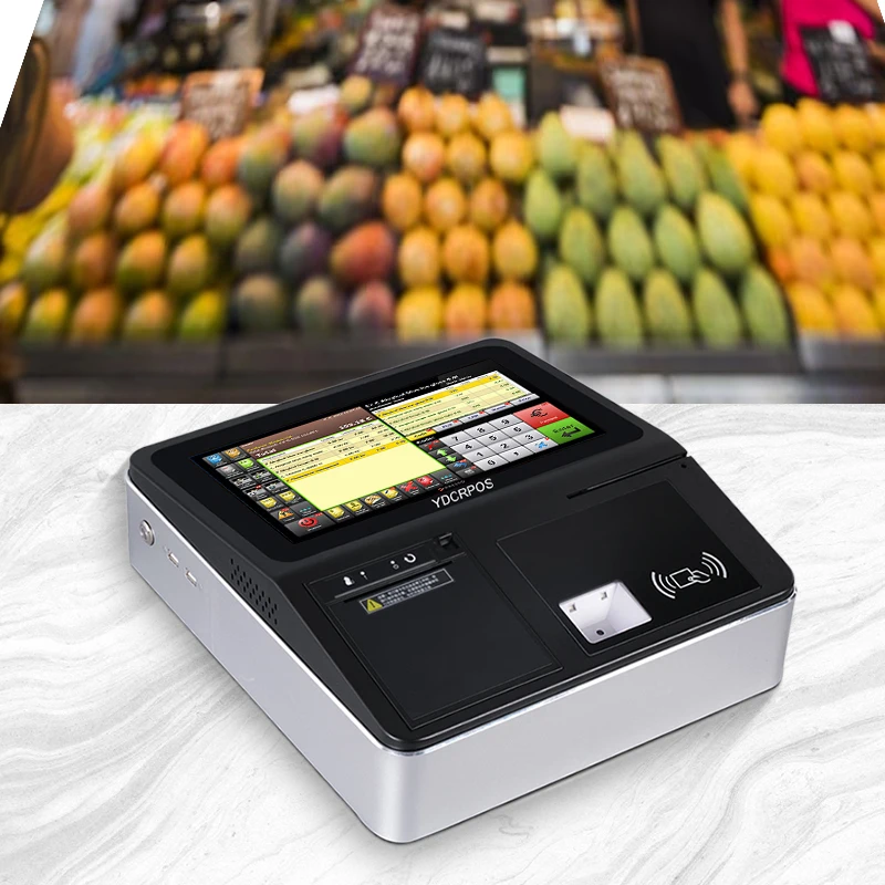 Настенный настенный настольный сенсорный экран Pos-система для розничной продажи Boba Tea Shop продуктовый магазин служба доставки еды