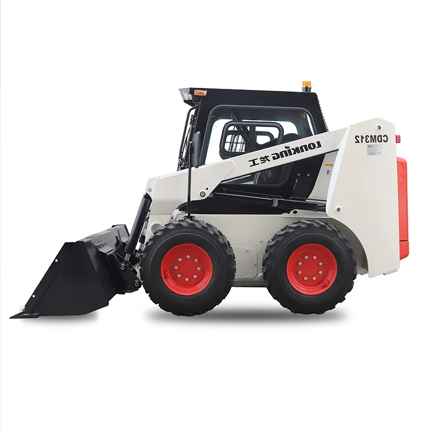 China Suppliers qingdao wheel skid steer loader 800kg zl  10 wheel loader