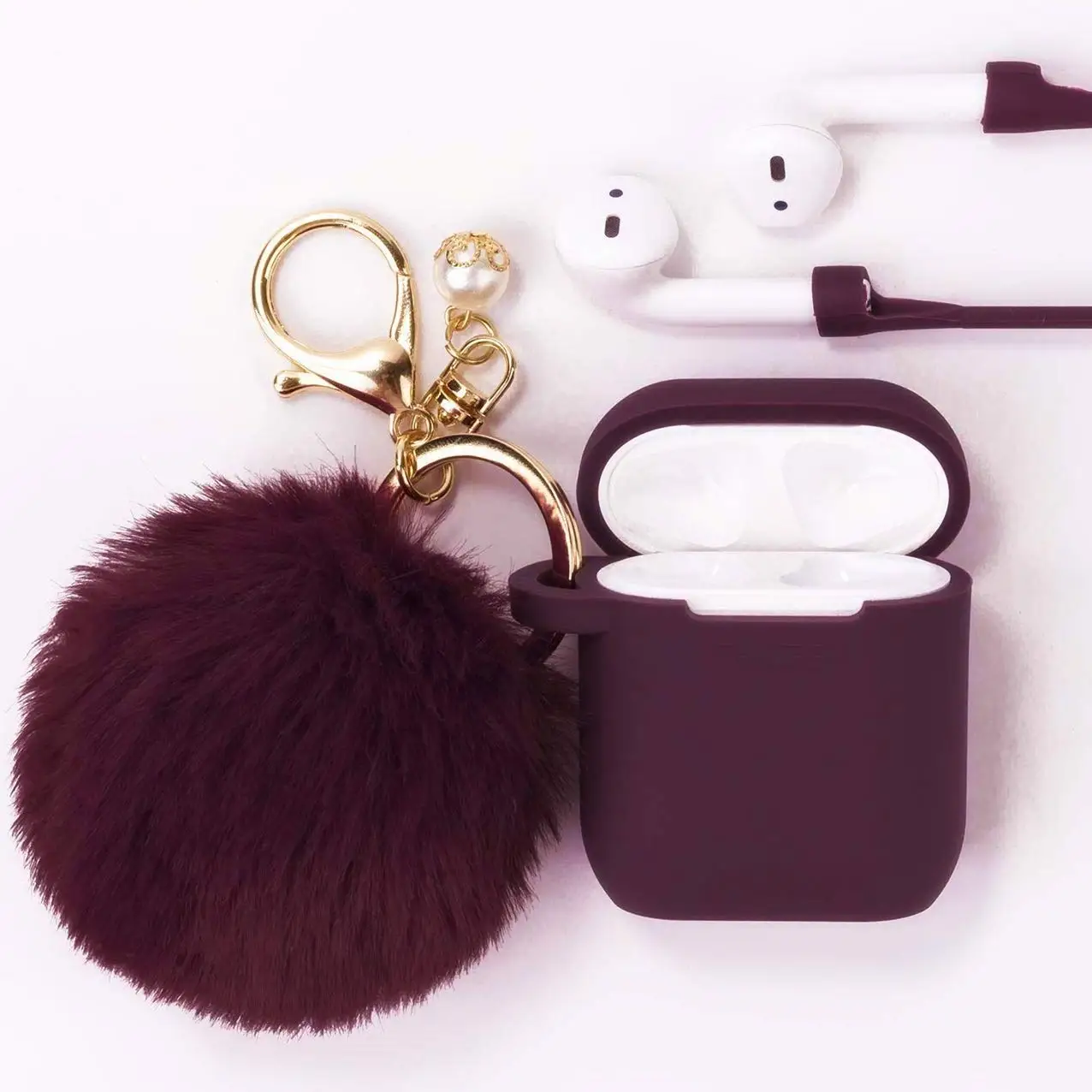  Милый Чехол Air Pod чехол для Apple Airpod 2 1 поколения силиконовый аксессуары