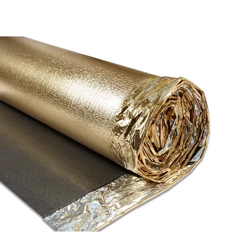Junrui cheap recycled material flooring underlay roll 2mm EPE foam with PE film used for flooring in hotel home