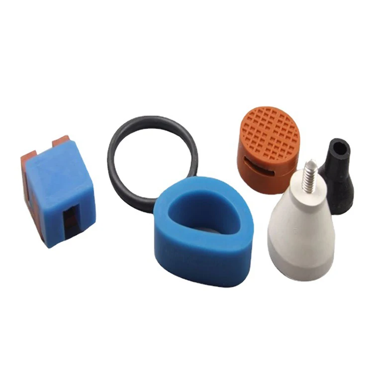 Free sample plastic & rubber products molded FKM EPDM rubber parts