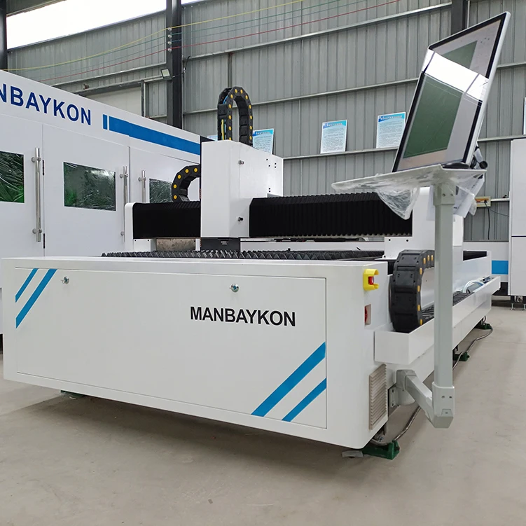 Raycus IPG MAX 1000W 3015 single table fiber laser plate cutting machine