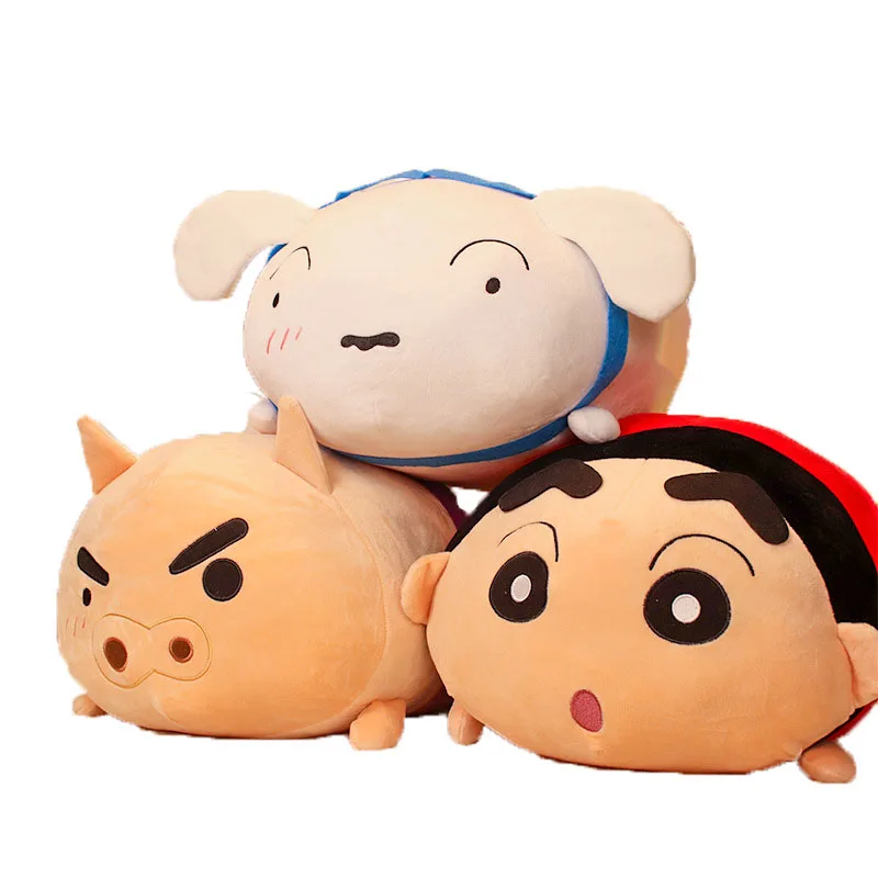 Extra-Large Size Anime Crayon Shin Chan Kawaii Plush Throw Pillow Toy Cartoon Stuffed Dolls Bedroom Decoration