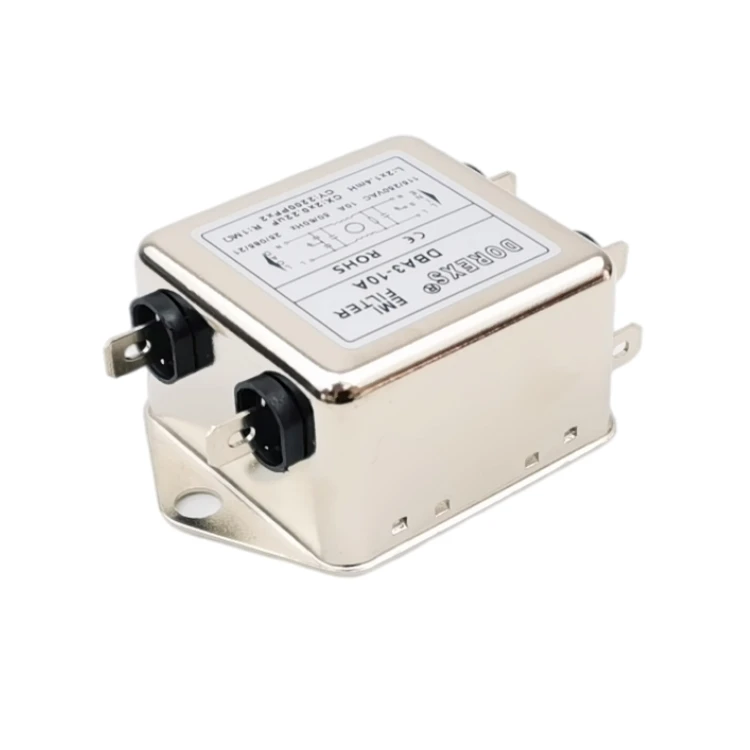 Bolt or Standard plug-in interface connection emc filter General purpose emi noise filter 1A-20A ac nois filter with cheap price