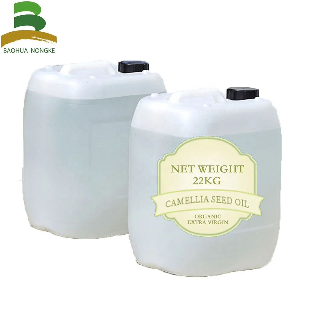 100% Pure Refined Bulk Camellia Oleifera Seed Oil Factory Direct Wholesale USDA Organic Cold Pressed Camellia Oil Raw Material