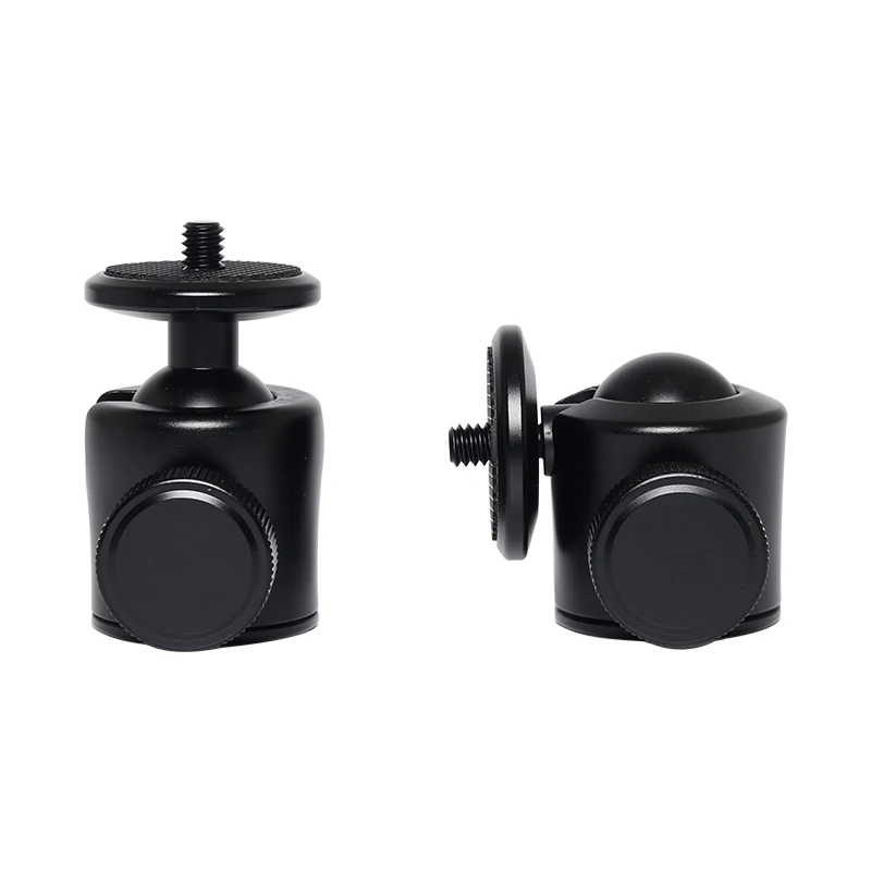 Heavy Duty Ball Head 360 Degree Fluid Mini Size Tripod Stand Movable Ball Head Mini Ball Head Flash Photography Hot Shoe