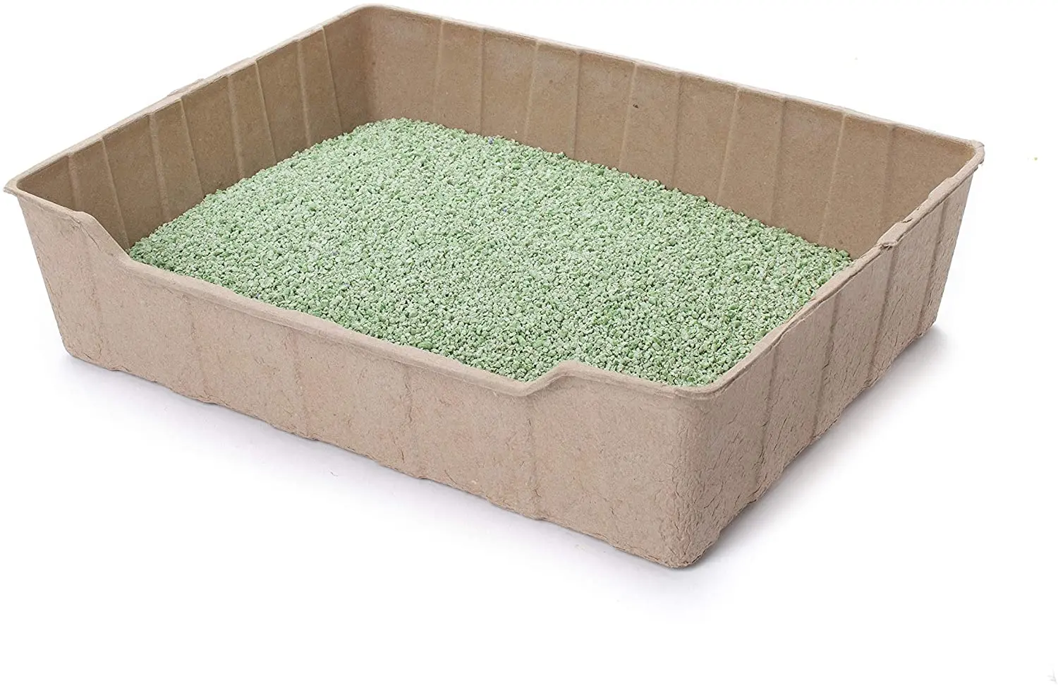 Hot Sale Biodegradable Disposable Paper Pulp Cat Litter Tray Box Recycle