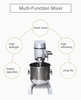 High Quality 10 15 20 25 30 40 50 60 70 80 L Commercial Planetary Food Mixer