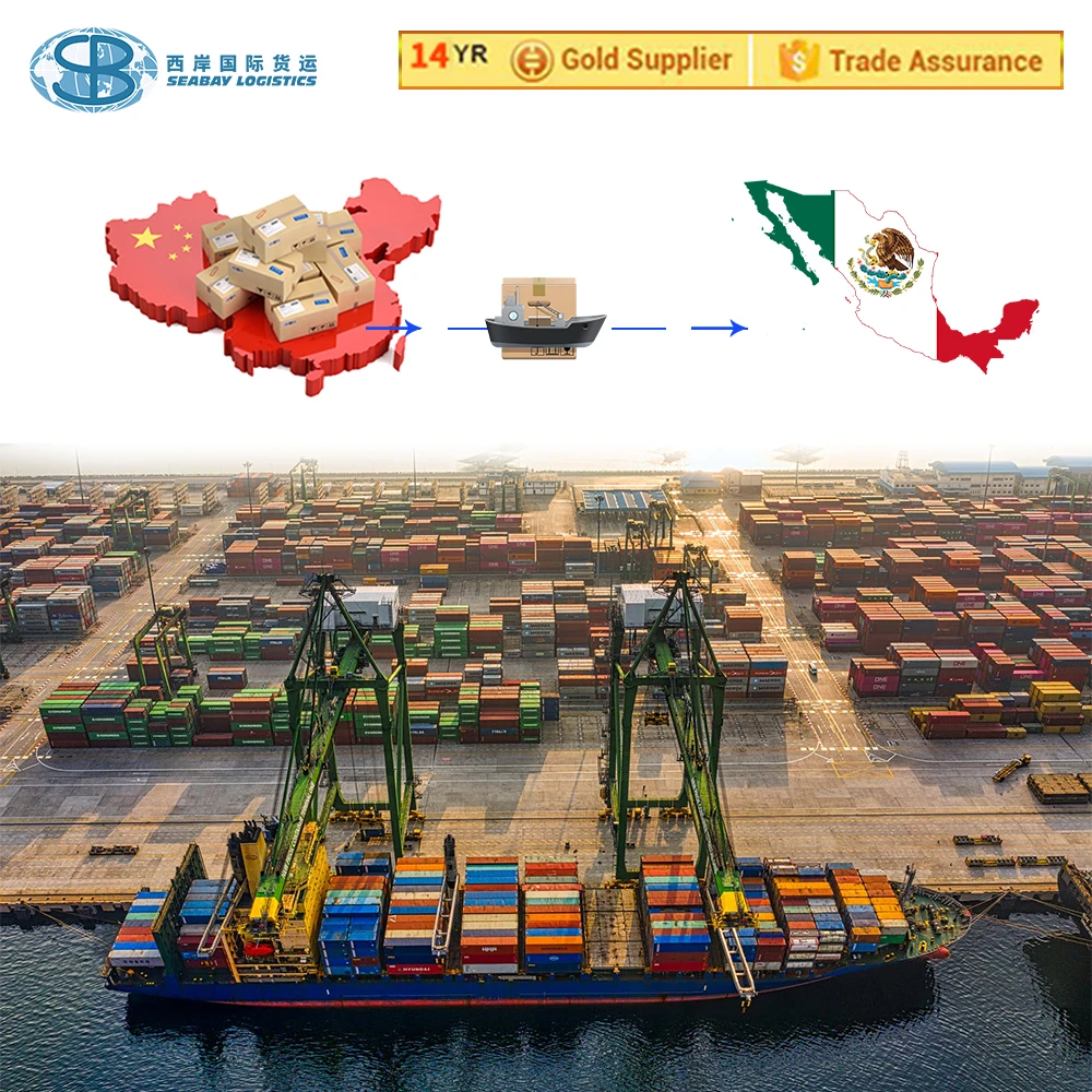Международный судоходный агент, морские авиаперевозки грузов из Китая в Мексику, манзанильо Гвадалахара Альварадо
