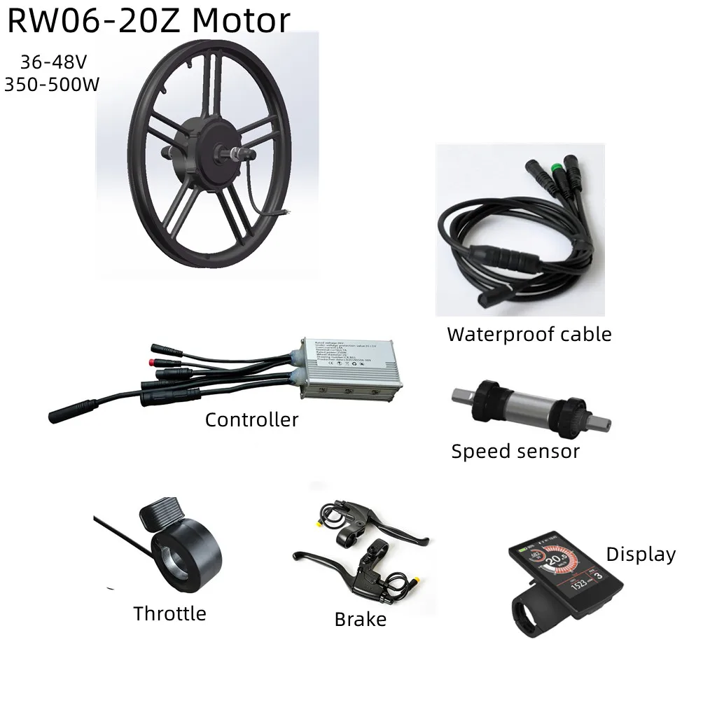 350w wheel motor bicycle china 36v 48v ebike wheel brushless gear bldc  hub motor spoke for electric vehicle