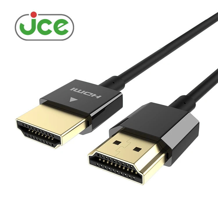 jce Certified 8k 1m 3.3ft Ultra High Speed Slim HDMI Cable 3D 8K@60Hz 4K@120Hz 48Gbps HDMI Cable
