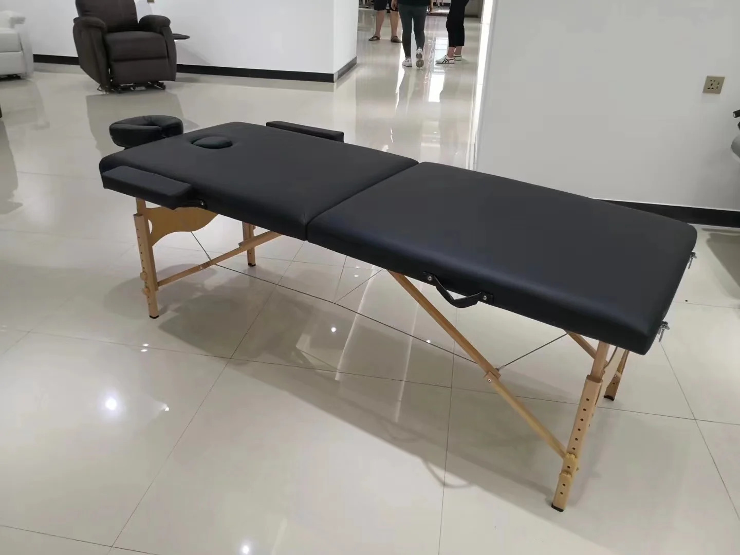 Portable Massage Table Professional Foldable Beauty Spa Tattoo Therapy Couch Bed Salon Furniture Lightweight