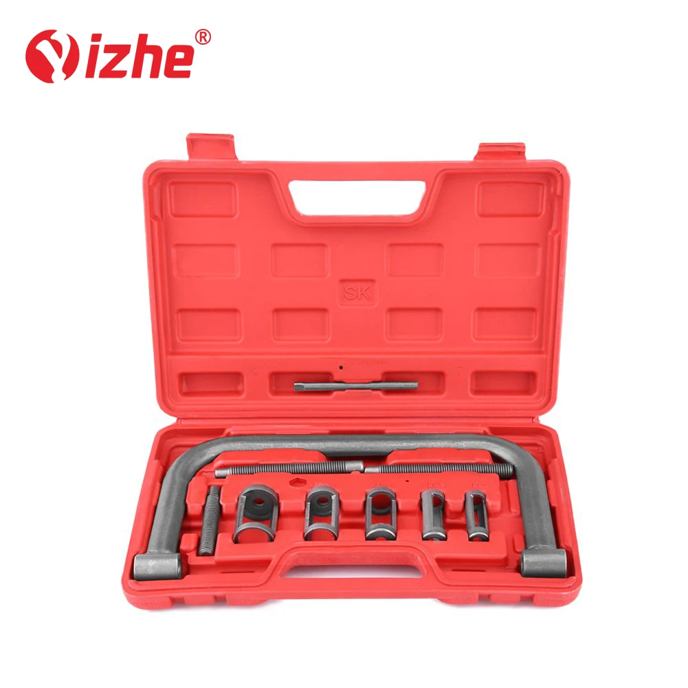 YIZHE Solid Valve Spring Compressor Automotive Compression C-Clamp Tool Service Kit