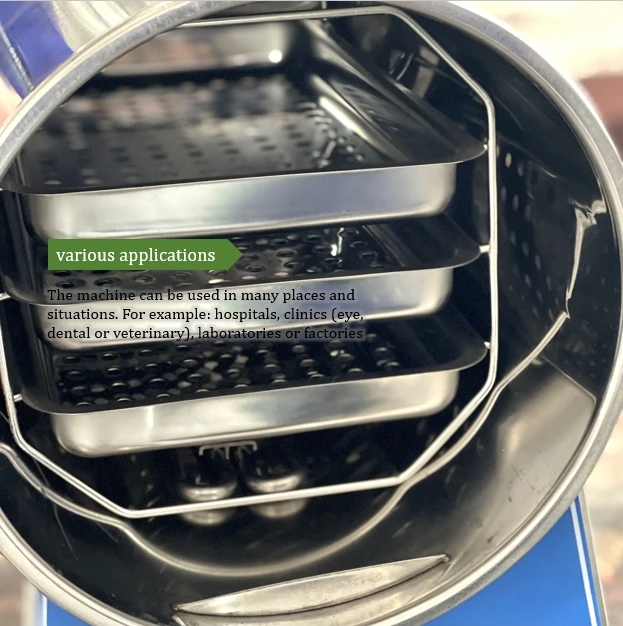 16 L Lab table top steam sterilizer medical sterilization for surgical instrument Sterilize bottles using an autoclave device