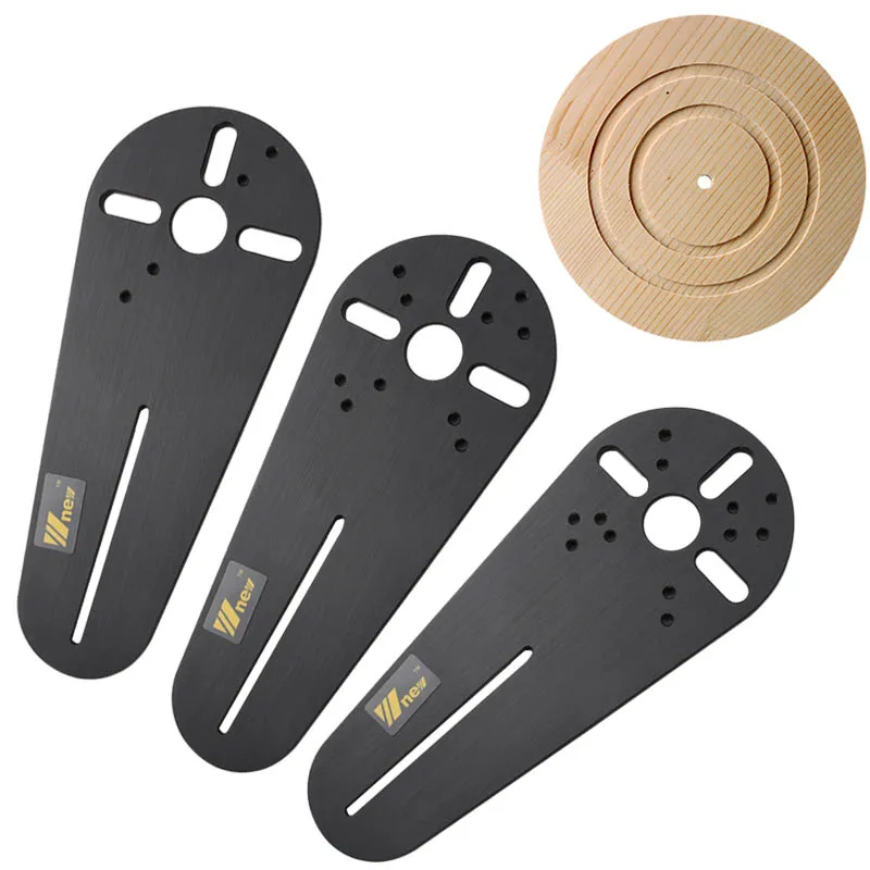 JDSR universal Circle Cutting jig For  Hand Trimmer Wood Router Milling Circle Trimming Machine tools DIY Accessories