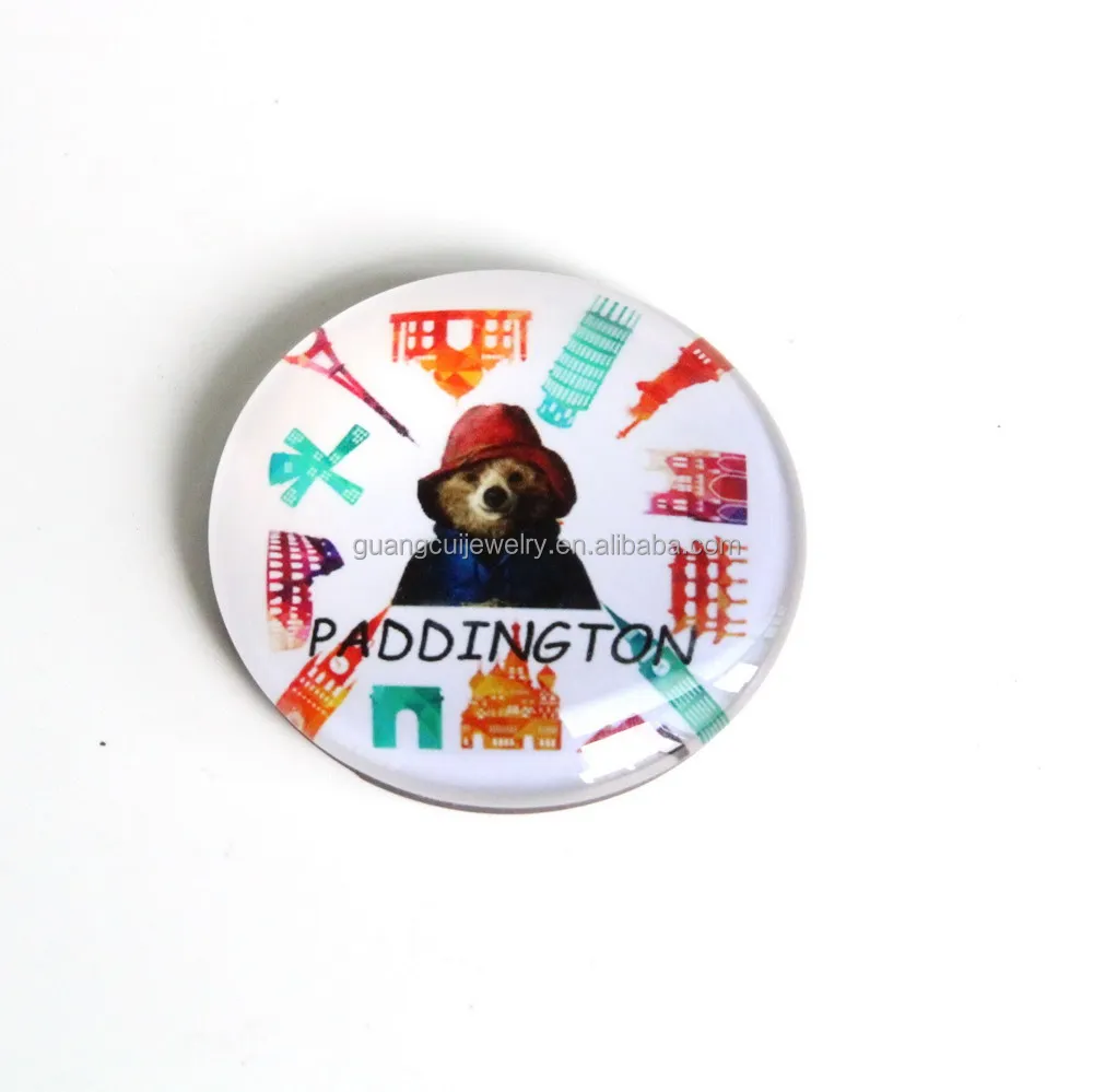 Custom design London Britain souvenir buy online crystal fridge magnets