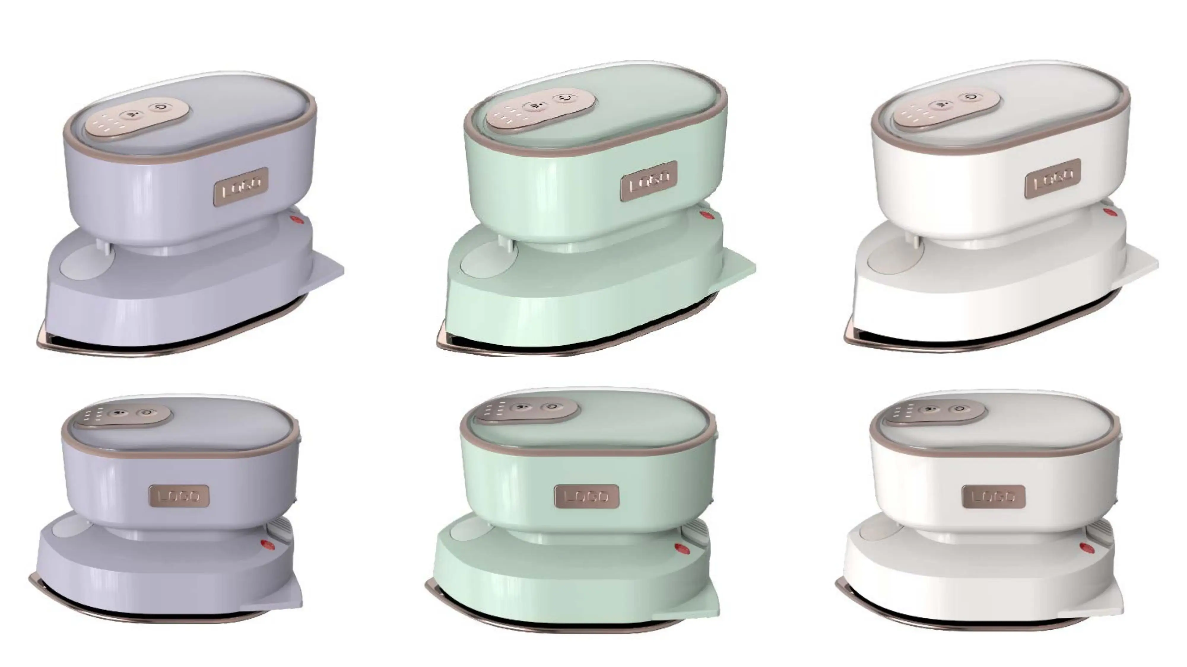 5000mAh Rechargeable Cordless Fabric Iron Travel Mini Clothing Iron Portable Steam Iron for Clothes Home