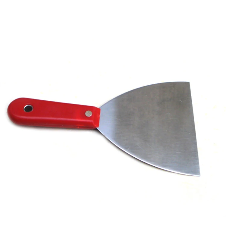 plastic handle mirror polish stainless steel /carbon steel putty knife