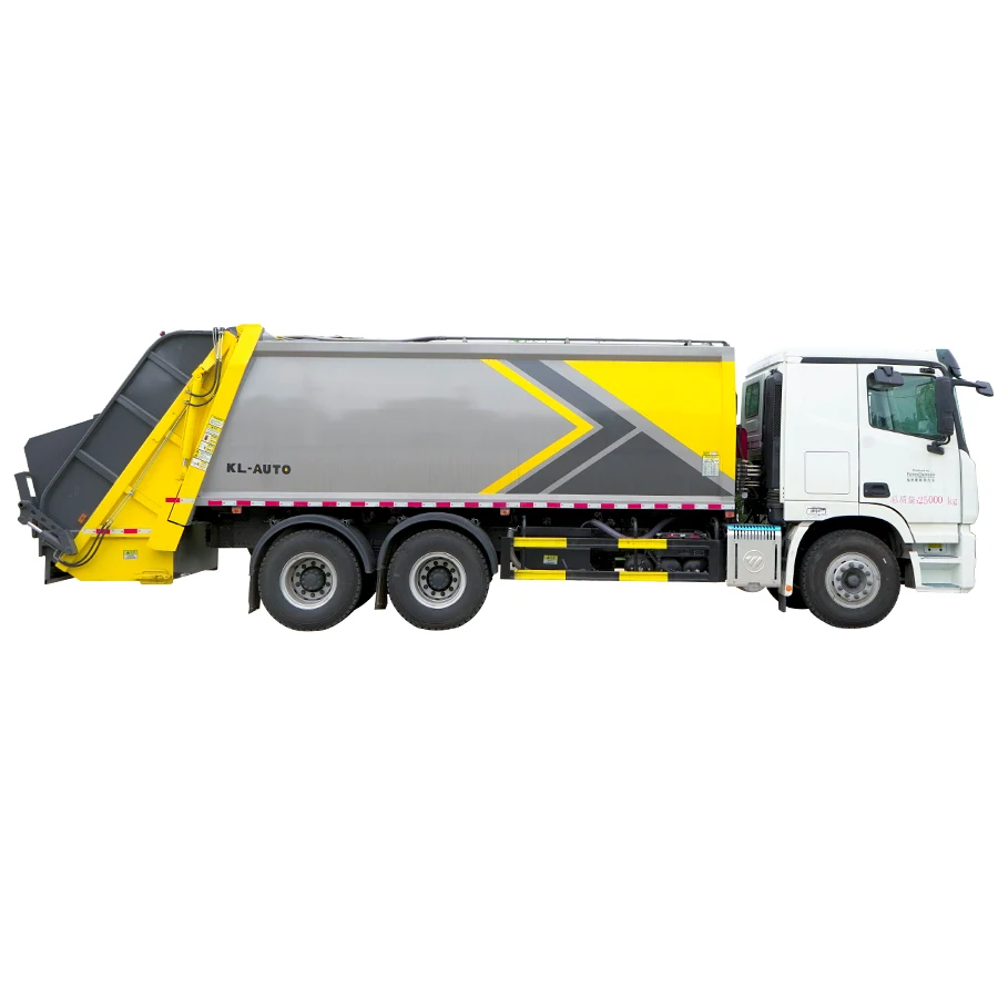 China Dongfeng 6*4 Compressed Garbage Truck Cummins 290 HP Customized Sanitation Garbage Truck