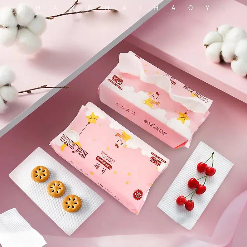 
ISO13485 Soft and comfortable wholesale spunlace non woven cleaning cotton face wet wipes custom 