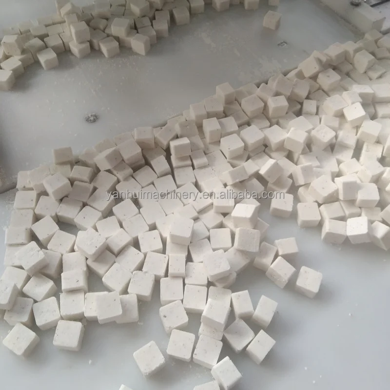 Full Automatic Commercial Rough Cut Hard Cubic Icing Sugar Granule Cubes Production Line Coffee Sugar Cube Making Machine