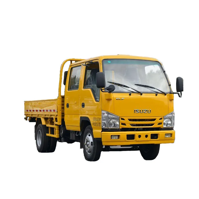 used mini truck Qingling Isuzu 100p double row breast board light truck by-product transportation diesel engine 4x2 120 HP