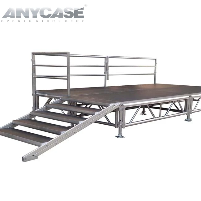 ANYCASE Second Hand TUV certificated 3x6ft Fast assemble Choir mini stage platform stage for concert For Rental