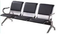 Медицинский KL-ZY008 Keling из нержавеющей стали стул для общественного ожидания в аэропорту Больничная мебель Трехместный зала